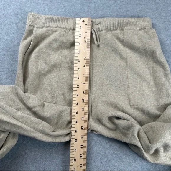 Free People Beach Freya Barrel Knit Pants Size Medium High Waist Slouchy Lounge - Picture 14 of 16